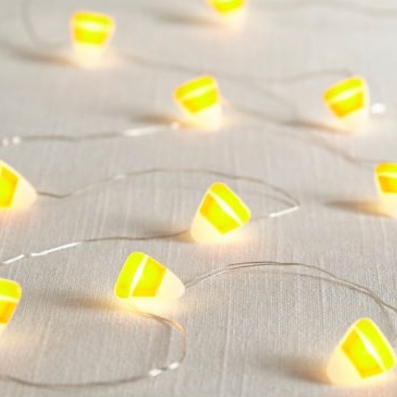 Pier 1  Candy Corn 5' LED Glimmer Strings - Picture 11 of 13